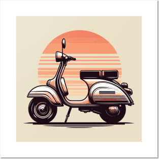 Piaggio Vespa Posters and Art